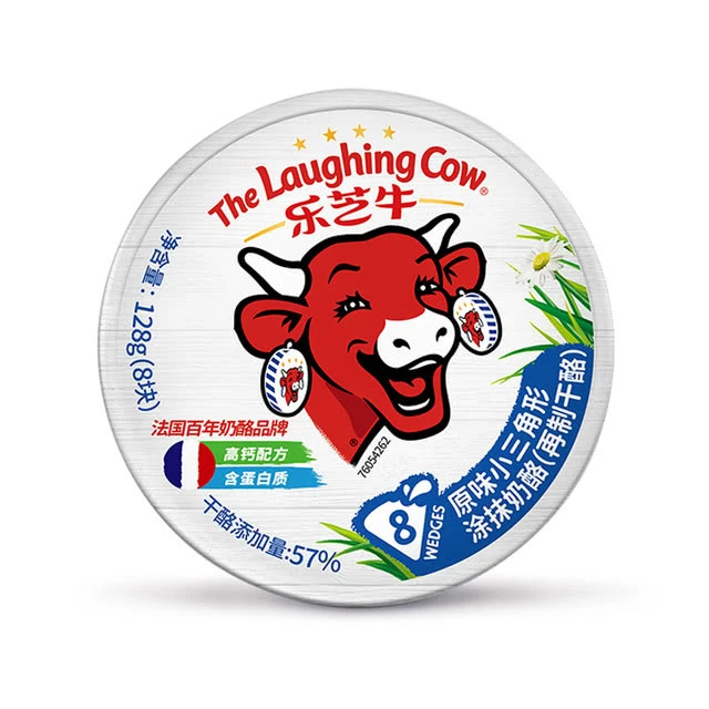 【山姆】      乐芝牛(Laughing Cow) 进口 原味小三角涂抹型奶酪 384g(128g*3)