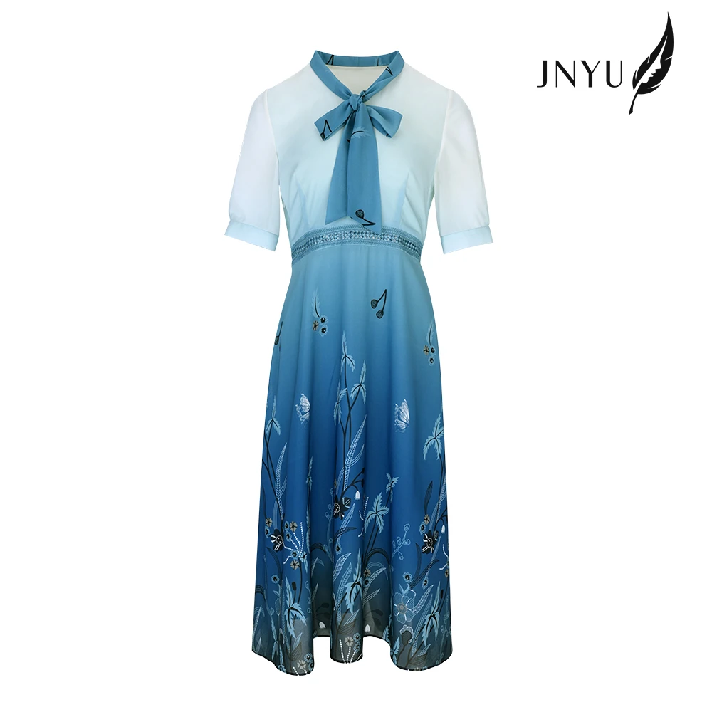 【JNYU】夏季新款气质连衣裙JY543