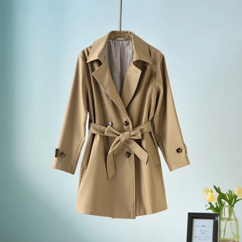 非图片款仅限直播间下单[201-400时尚百搭女士收腰风衣中长款秋季