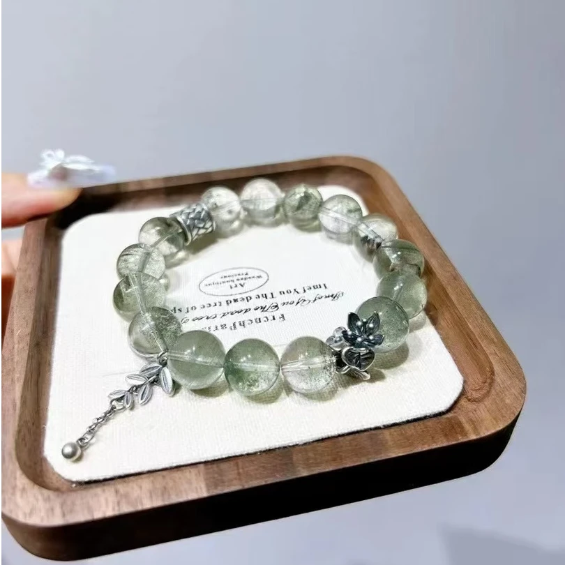 天然绿幽灵聚宝盆手串原创设计款手串 多样性发其一