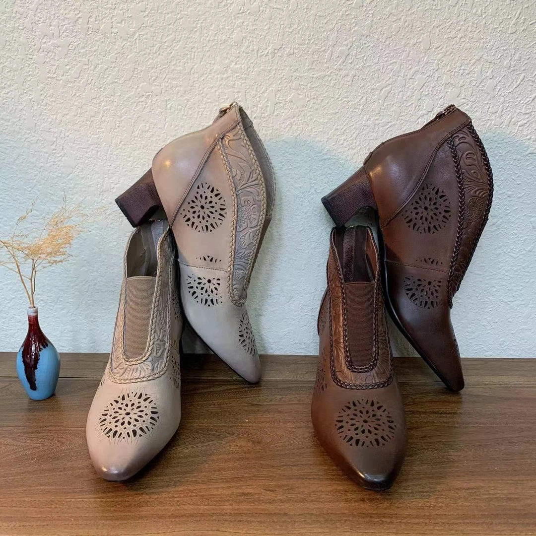 知羽香云 复古中国风时尚百搭女鞋FY58217