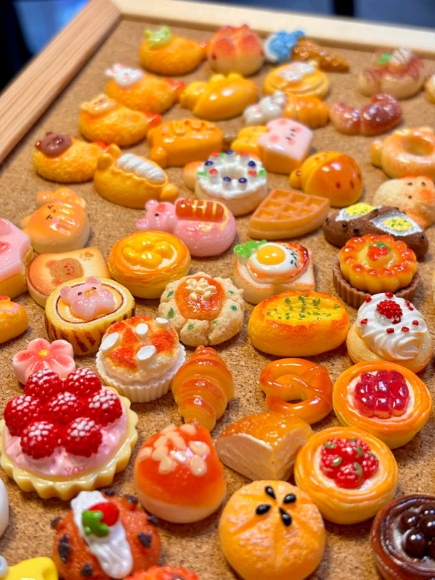 【盲袋回家拆·仿真面包蛋糕】食玩微缩美食优质树脂饰品配件对对碰