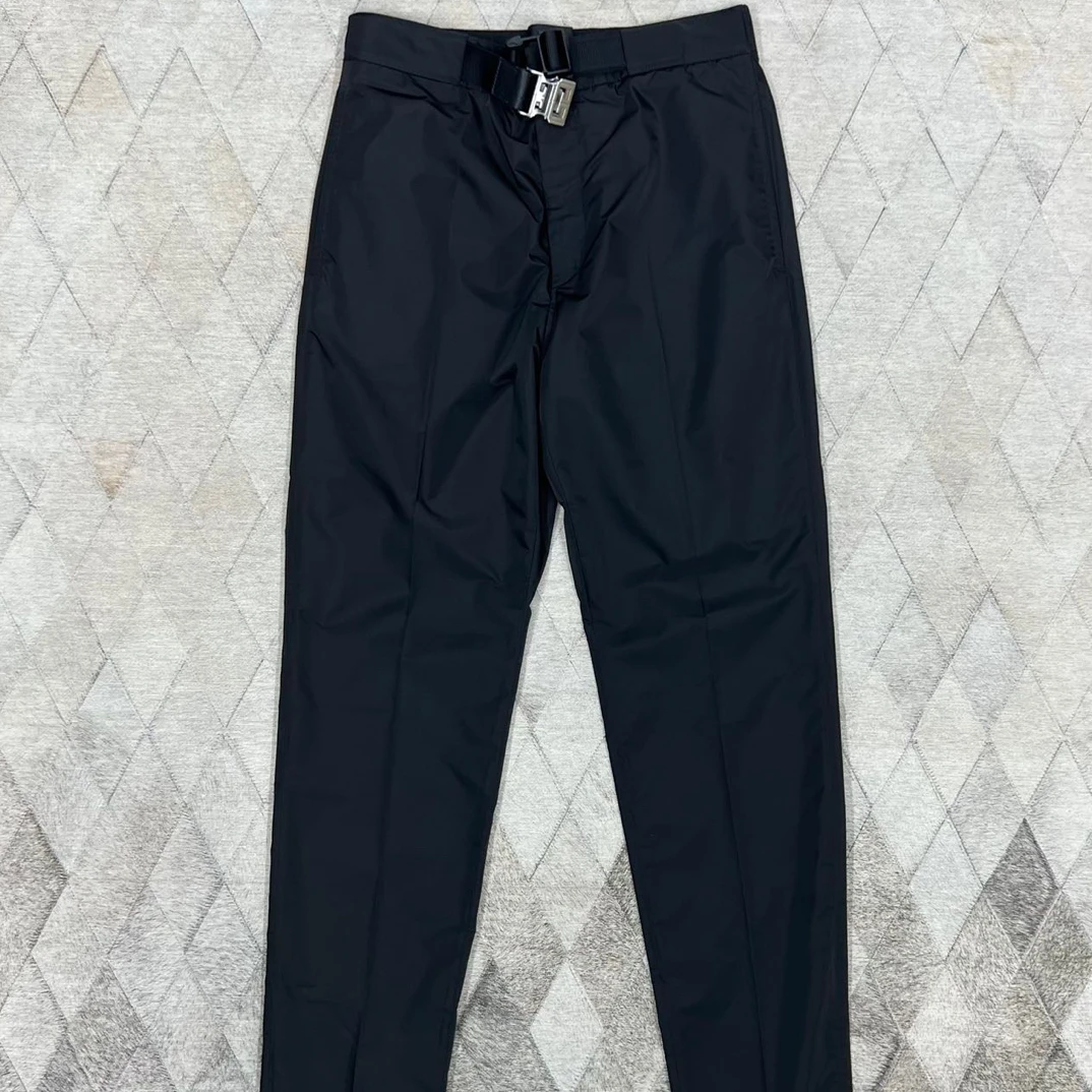 全新未使用 Givenchy/纪梵希 130056 男款 金属锁扣 尼龙工装裤