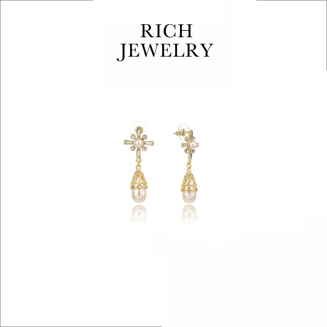 铜合金耳饰 RICH JEWELRY 欧美新款耳环11469
