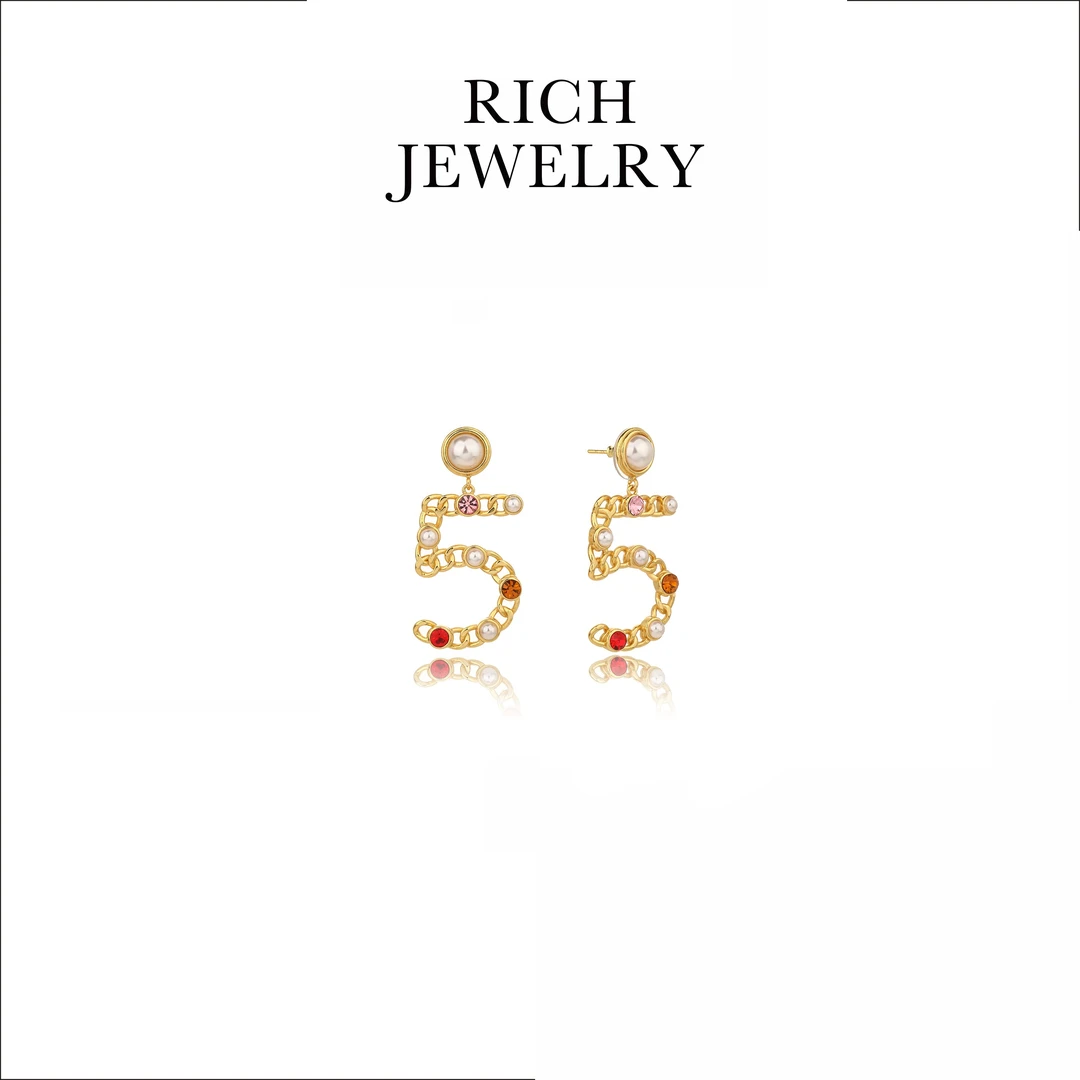 RICH JEWELRY 欧美新款色耳环11470