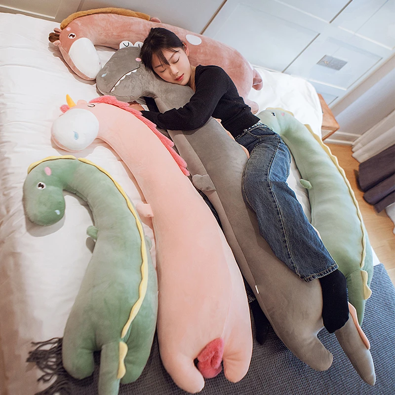 抱枕女生睡觉夹腿长条男生款毛绒玩具大玩偶公仔布娃娃女孩抱着睡