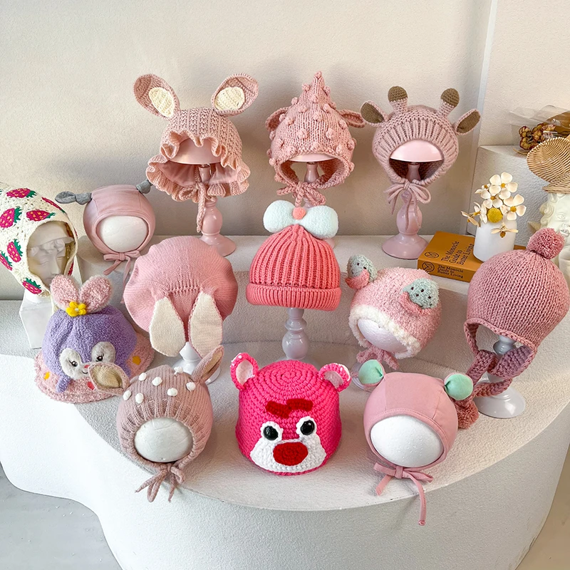 【1-6-8-2】兔考拉宝宝韩版帽子秋冬