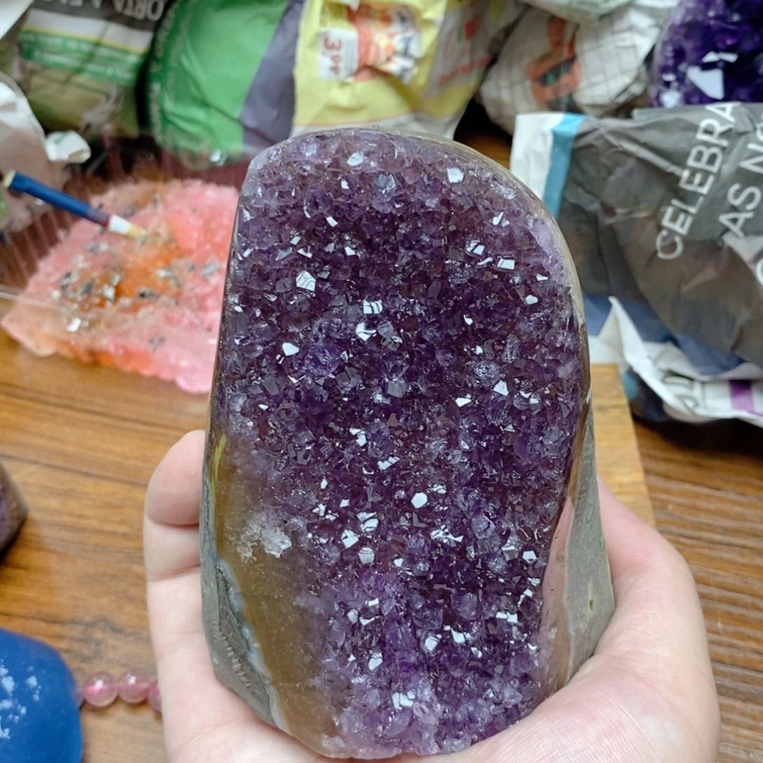 紫晶大型摆件（非配饰）未镶嵌