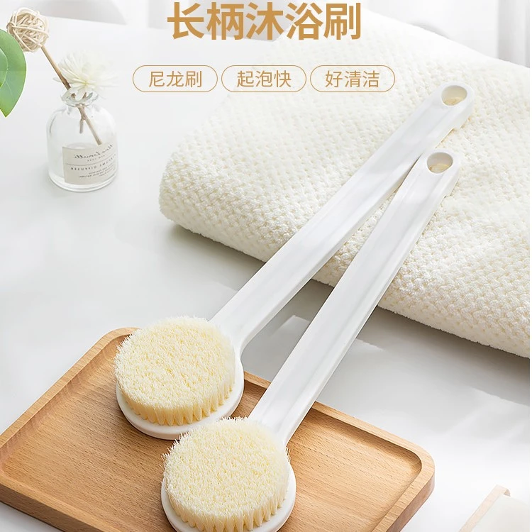 懒人高档软毛洗澡刷子搓澡刷搓后背刷子不求人男士长柄搓背沐浴刷