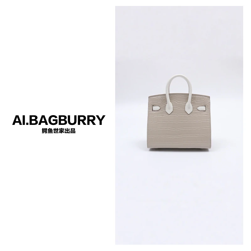 AI.BAGBURRY2025年春夏新款女士真皮百搭牛皮手提包