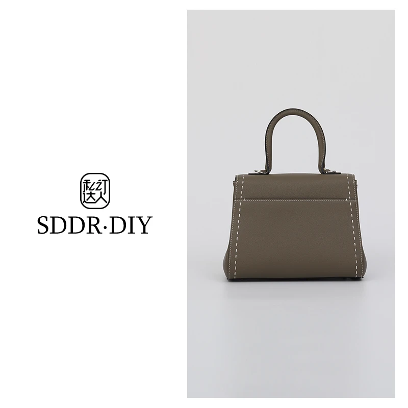 AI.BAGBURRY2025年春夏新款女士真皮百搭时尚牛皮手拎包