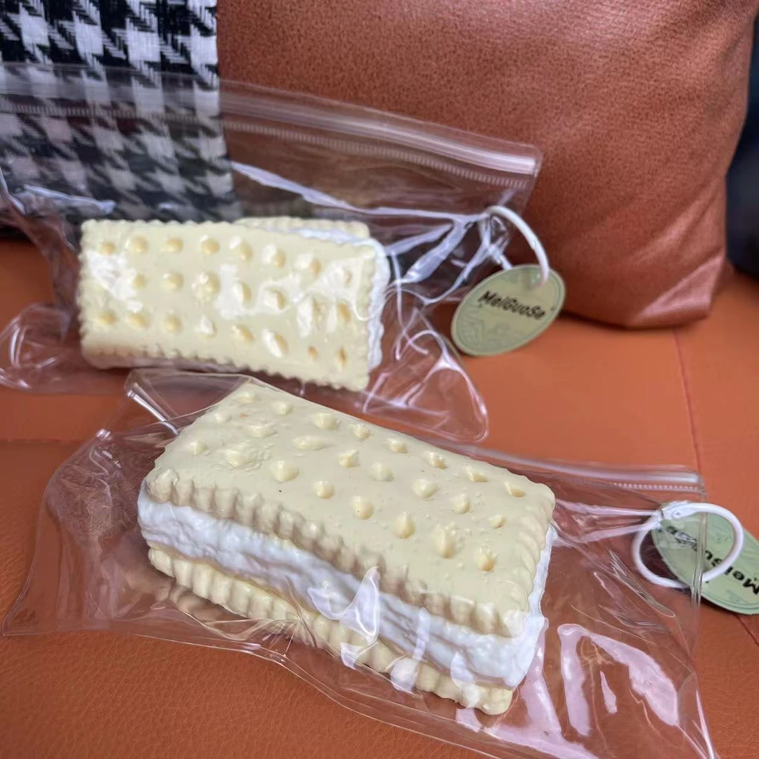 苏打饼干捏捏食品级硅胶0186
