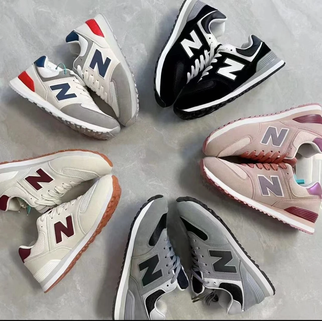 秋季款男女同款时尚百搭透气运动休闲阿甘慢跑鞋