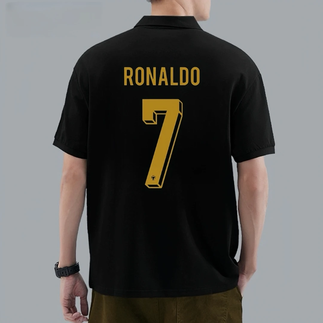 短袖男士polo衫2024夏季新款国潮运动翻领T恤合体宽松百搭短袖男