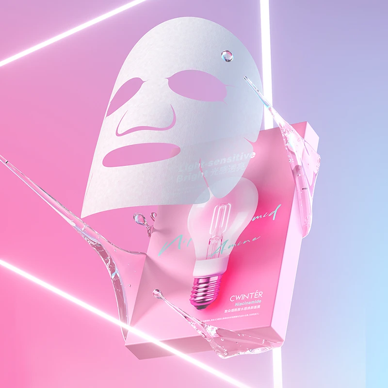 【拍一发三】致朵烟酰胺水感焕颜面膜养肤-bh