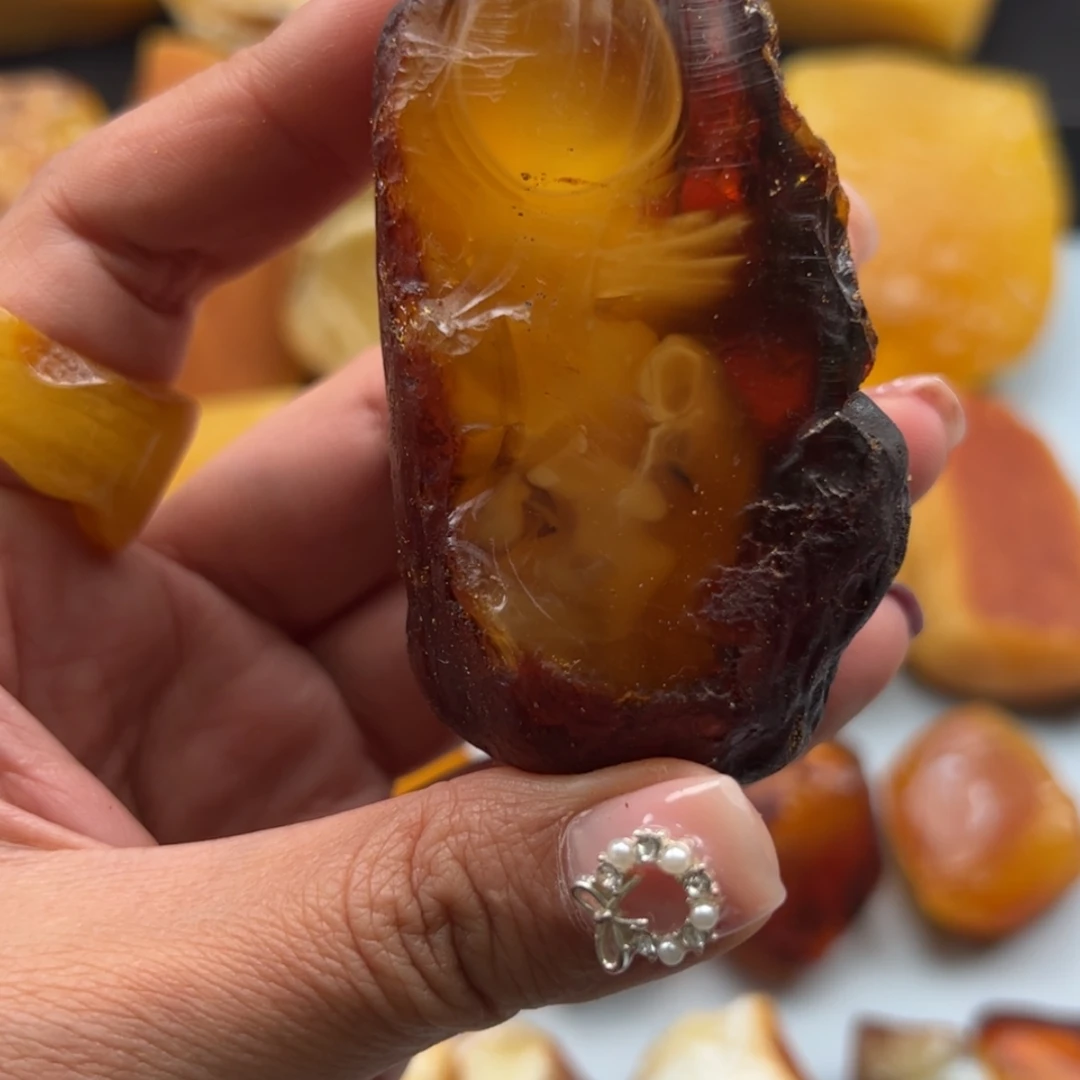 【闪购商品】定制琥珀未镶嵌皮****粥