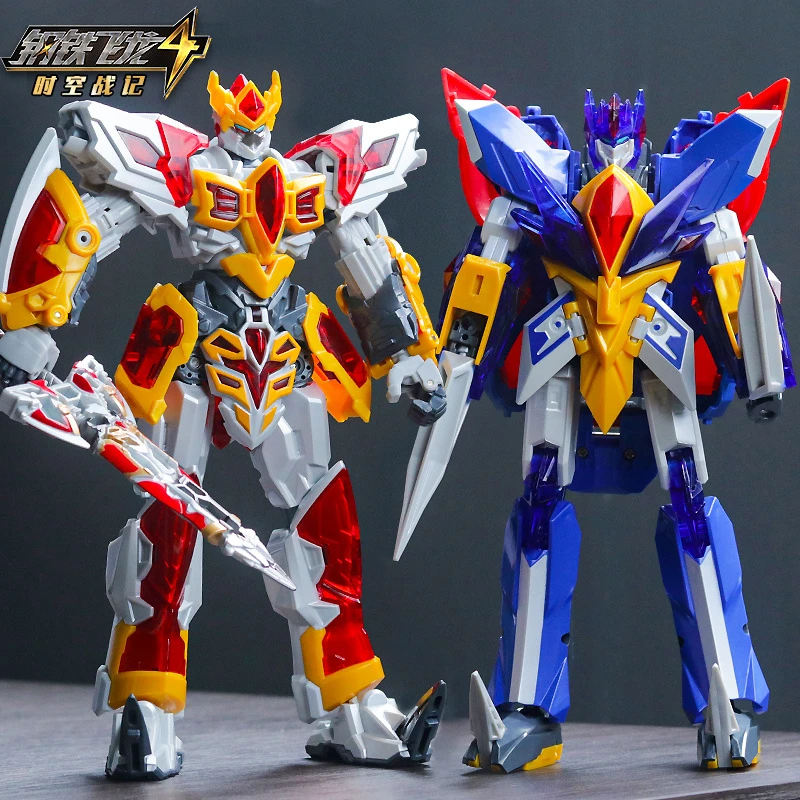 钢铁飞龙4时空战纪变形机器人烈焰疾风刃王机甲男孩金刚玩具合体