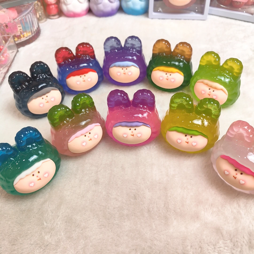 椰子皮精选夜光兔头