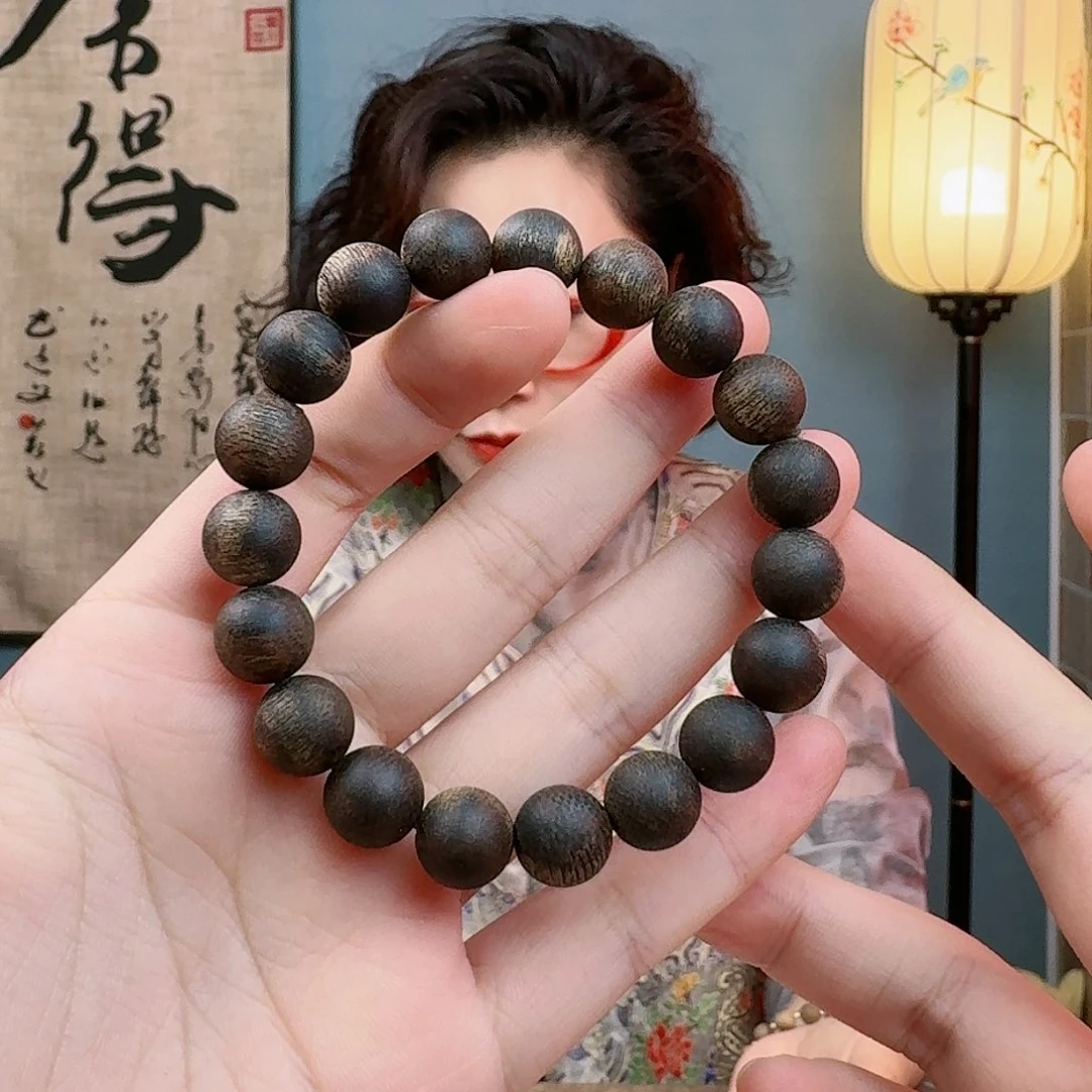 沉香手串雪*海南尖峰岭虫漏 1.0