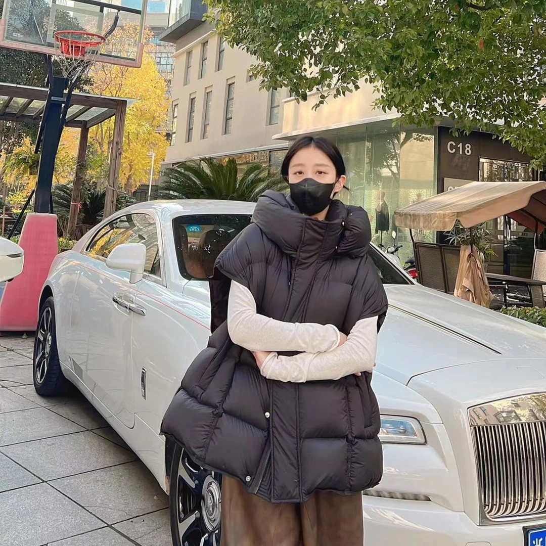 YaoYao CLOTHES 轻奢奢华高定加款鹅绒服马甲30196