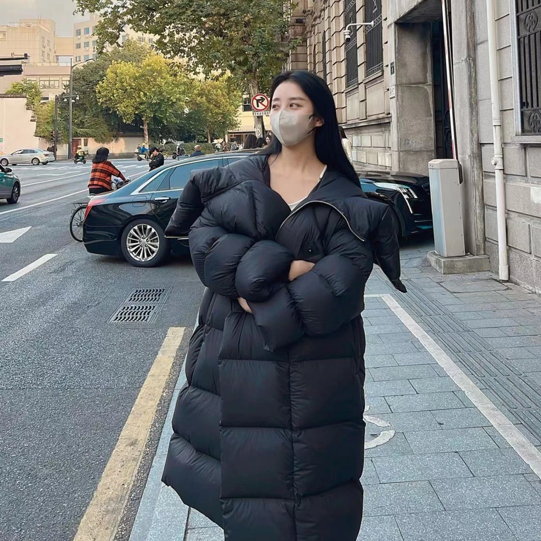 HERDERS 大天使四色加长款冬季保暖鹅绒外套X 30407