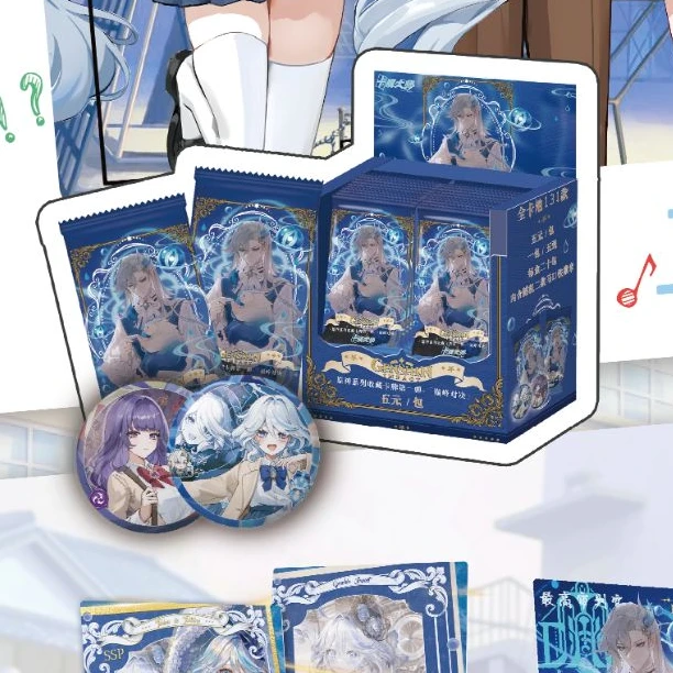 原神系列 同人 二创 收藏卡第一弹-巅峰对决5元包卡牌盲盒