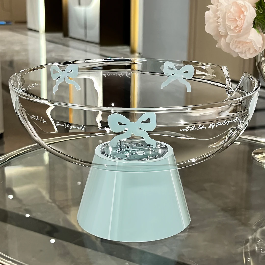 BSD新款高颜值沥水果盘家用客厅摆放零食盘糖果盘水果盘高级感