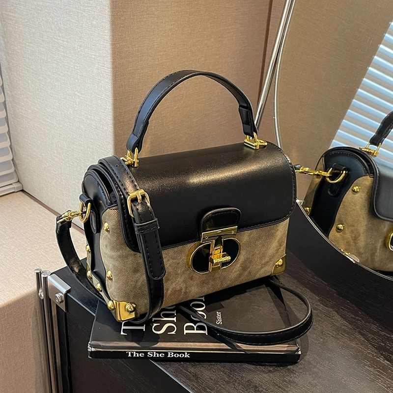 佐猫今年流行包包女款爆款2025新款时尚百搭小方包单肩手提斜挎包