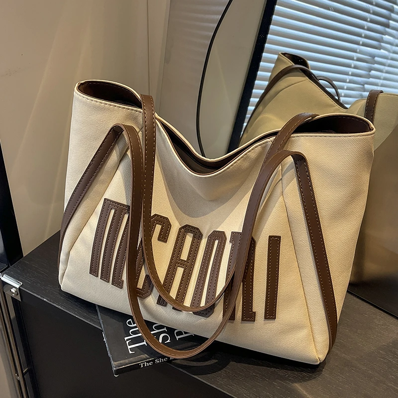 佐猫大容量包包女2025新款托特包高级感小众单肩包时尚百搭通勤包