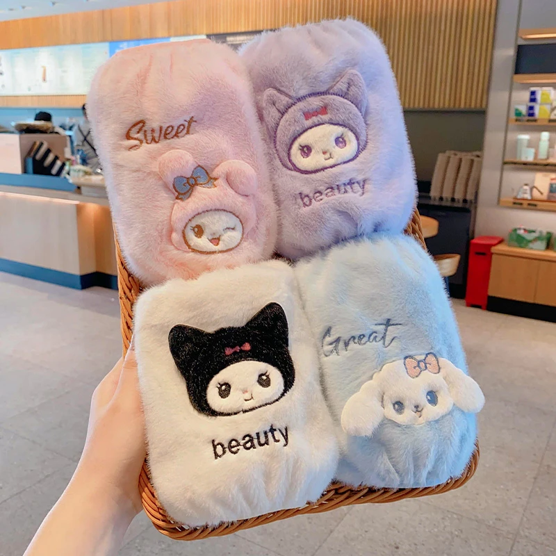 库洛米儿童袖套秋冬2024新款女童可爱卡通护袖小女孩防污耐脏套袖