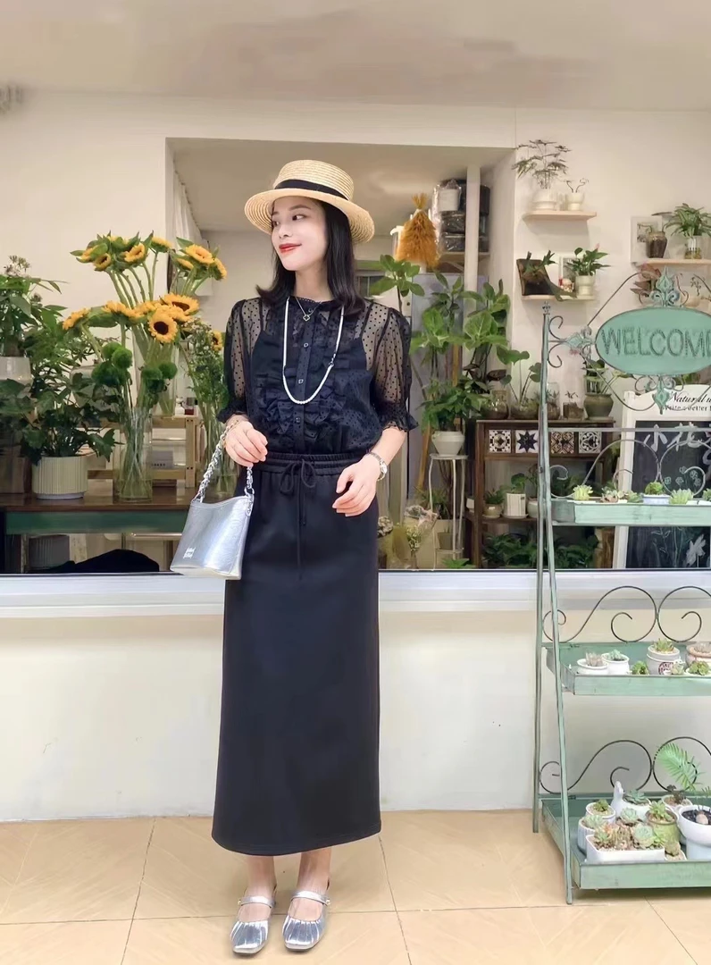 LIVELY.YAN【店铺同款】气质蕾丝衬衫