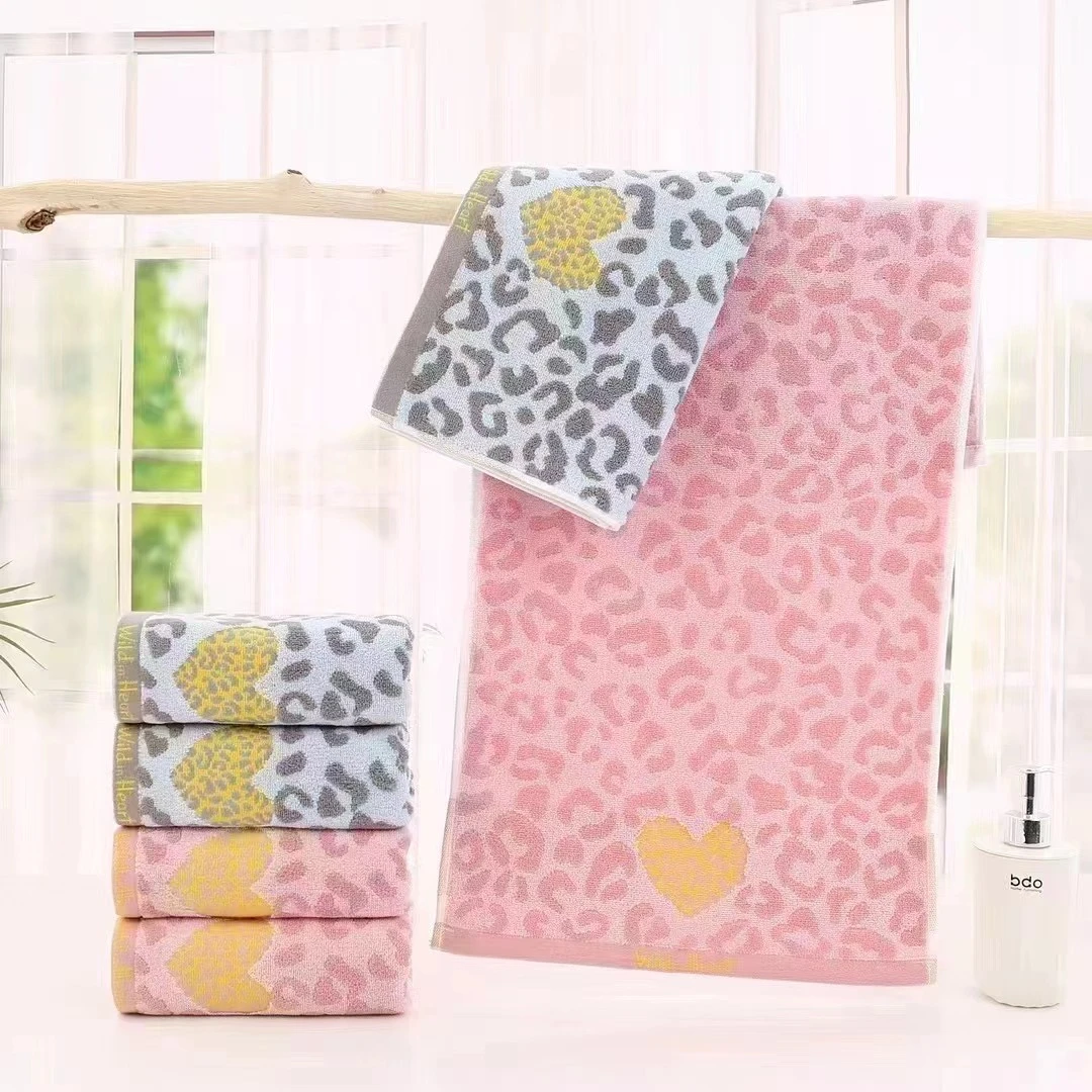 五条纯棉吸水福利大毛巾成人家用柔软透气洗脸洗澡加厚大毛巾