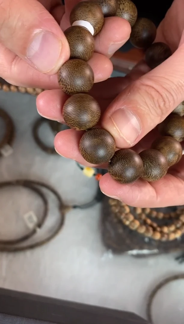 【闪购商品】沉香手串都蓬1.5圆珠手串一串