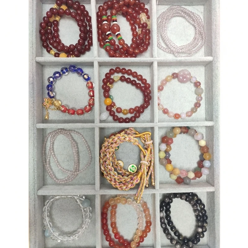 南红手链手串首饰气质轻奢时尚编织彩色精致百搭复多样性发其一