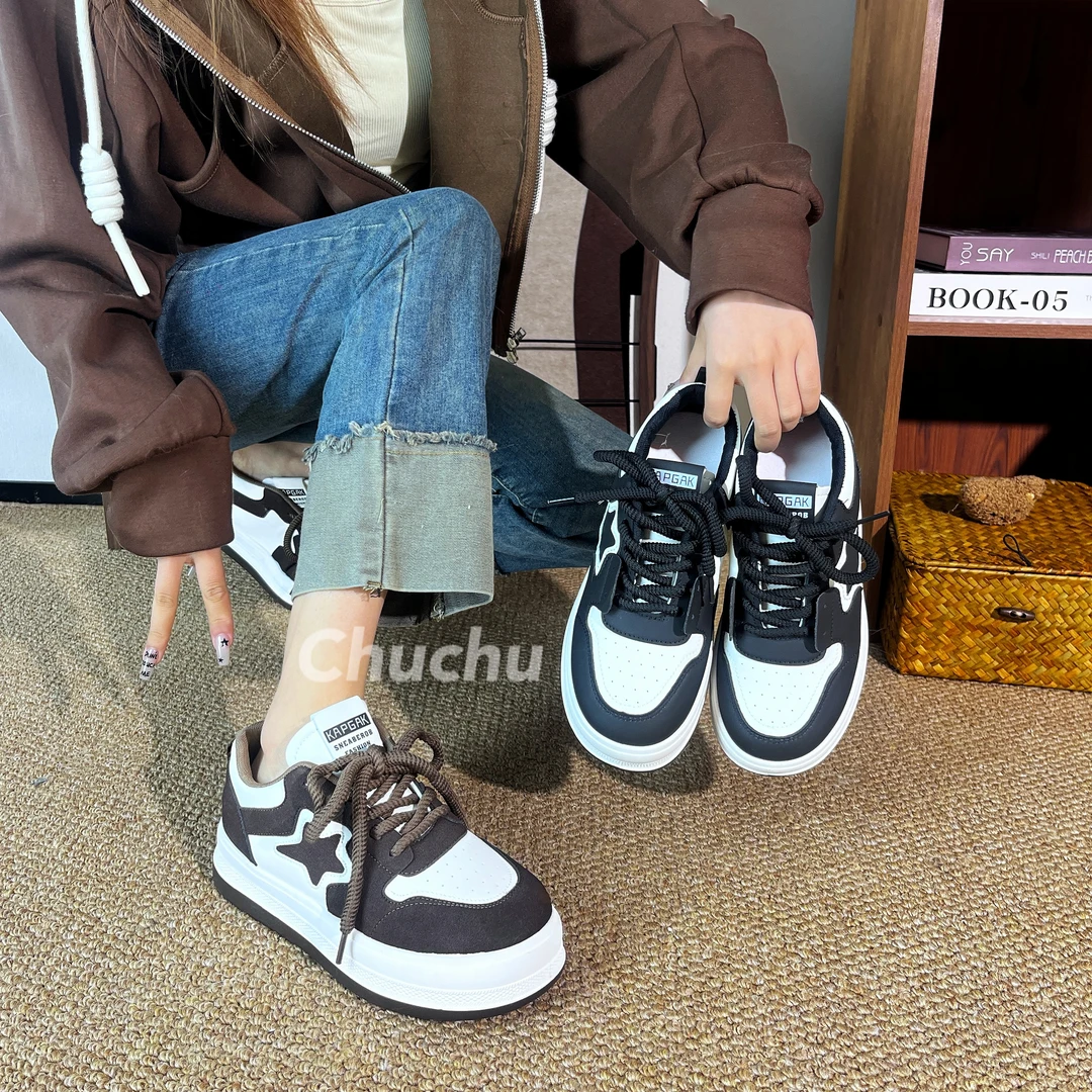 2023新款网红学生时尚板鞋ins运动百搭小众休闲鞋舒适H08