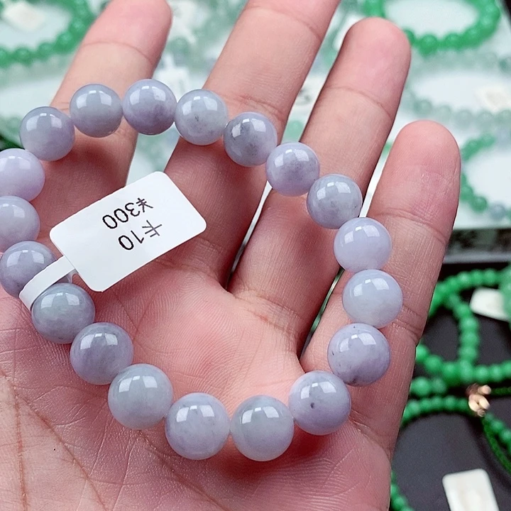 翡翠手链未镶嵌卡10