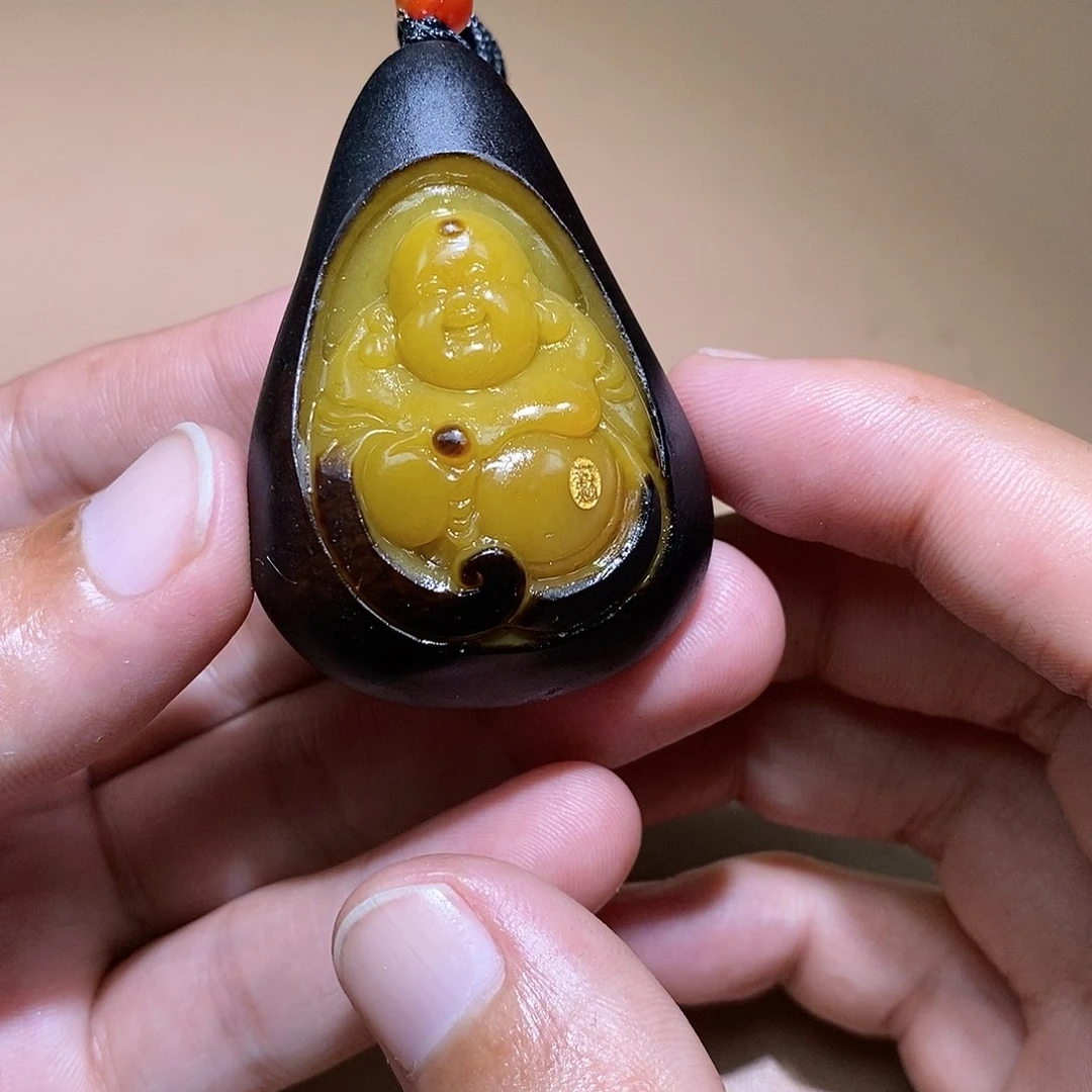 和田玉颈饰未镶嵌火**民L8