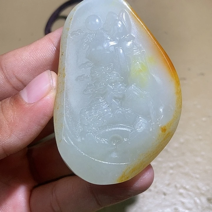 和田玉颈饰未镶嵌HX