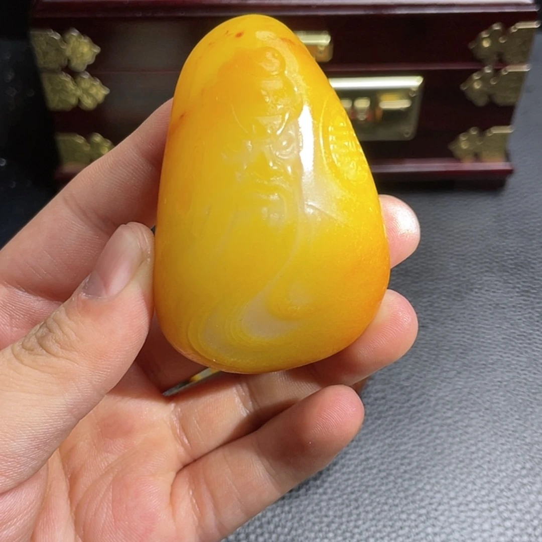 【闪购商品】和田玉挂件未镶嵌老*f