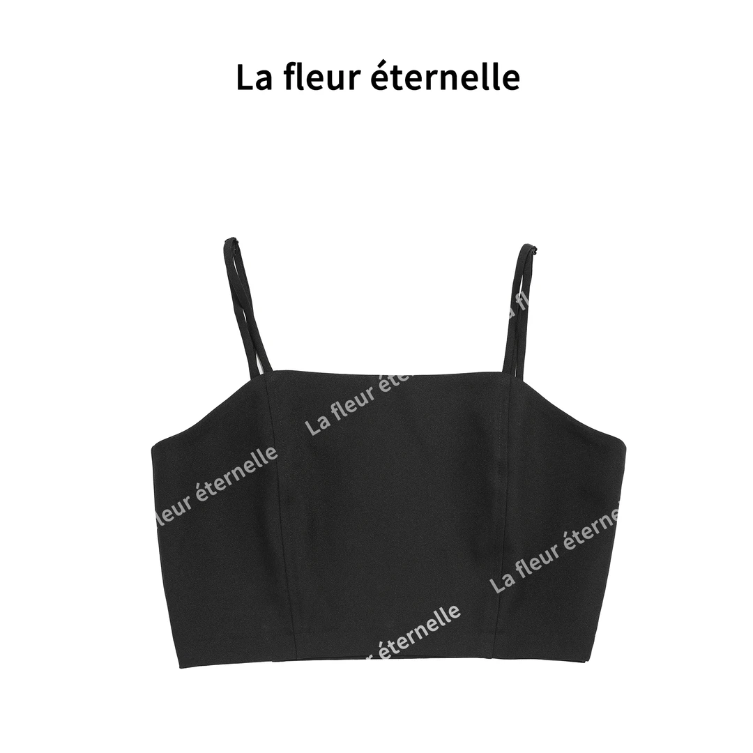 La fleur éternelle｜西服三件套-吊带西裤
