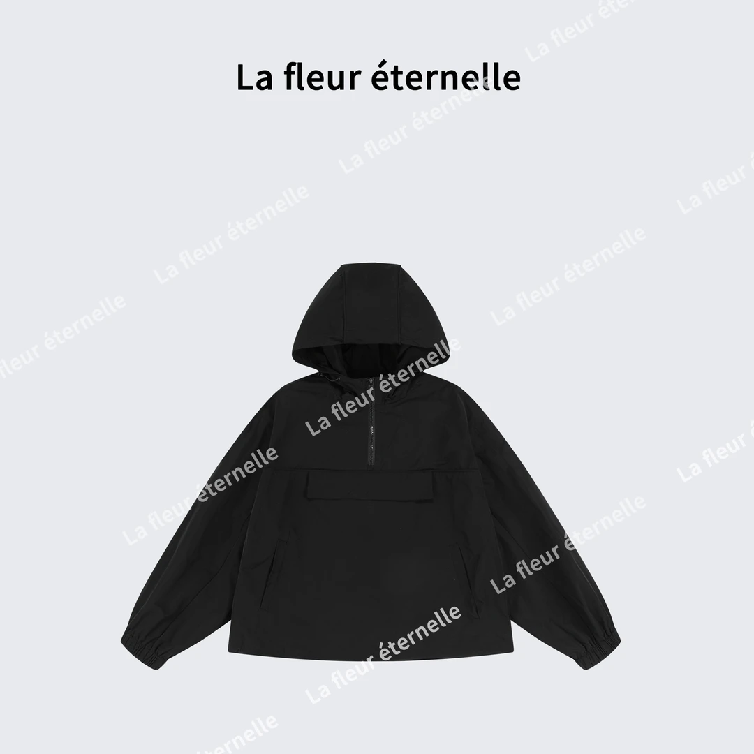 花间墅里｜高级加倍 短裤冲锋衣套装潮流防晒女装