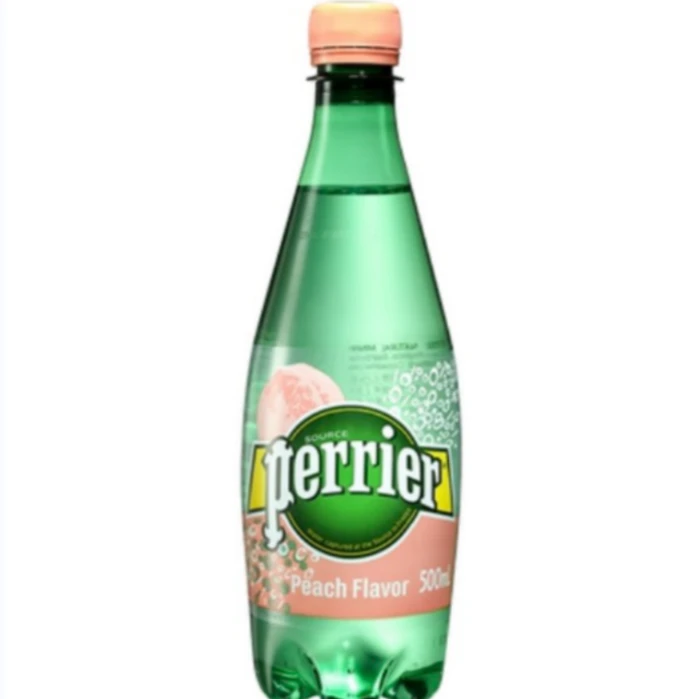 巴黎水含气桃子味500ml