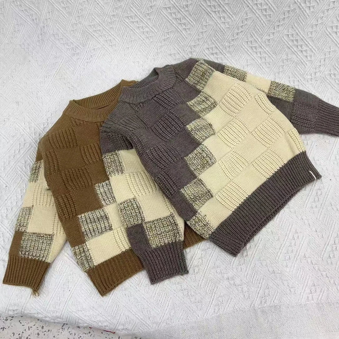 BB286 儿童毛衣 不加绒 毛衣都有起球的可能