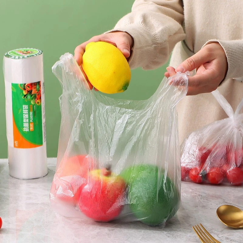 【全国包邮到家】加厚背心保鲜袋家用一次性点断式厨房食品袋手提袋