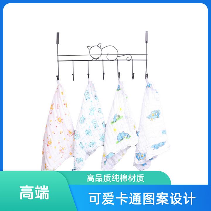 全棉纱洗碗布不掉毛不沾油吸水纯棉100%家用可爱柔软洗碗抹布透气