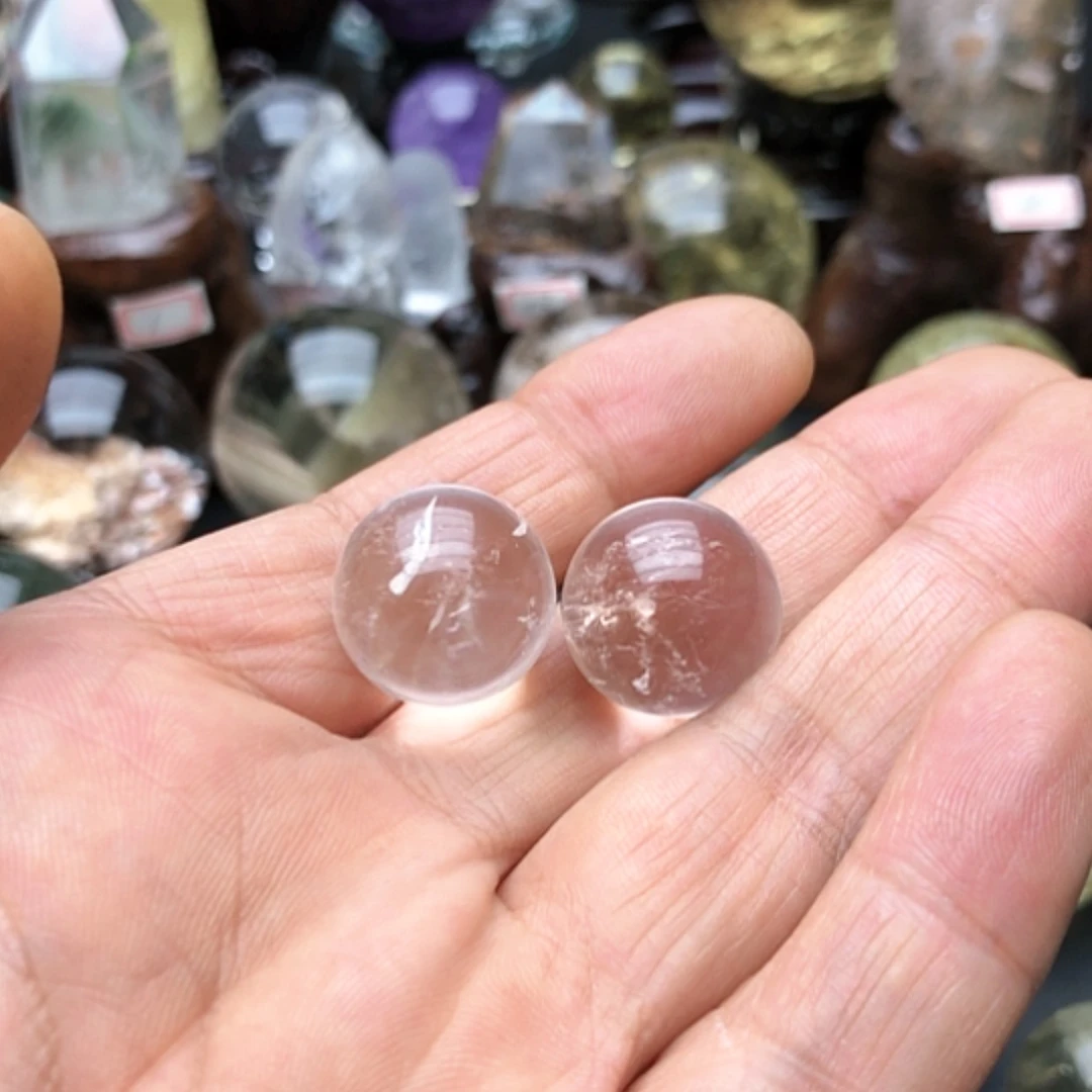 【闪购商品】水晶摆件未镶嵌白水晶球