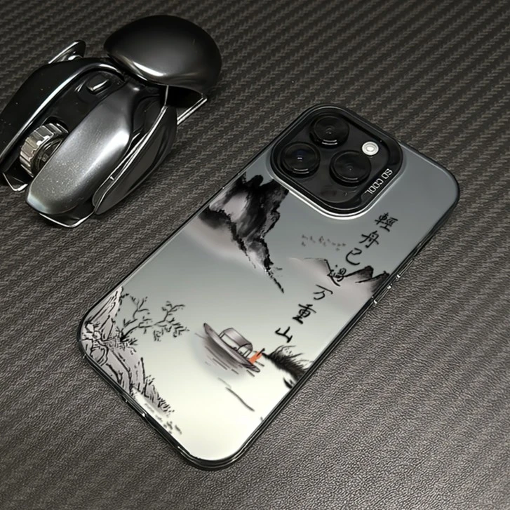 已过万重山苹果14promax手机壳iphone13高级感15pro网红12防摔11