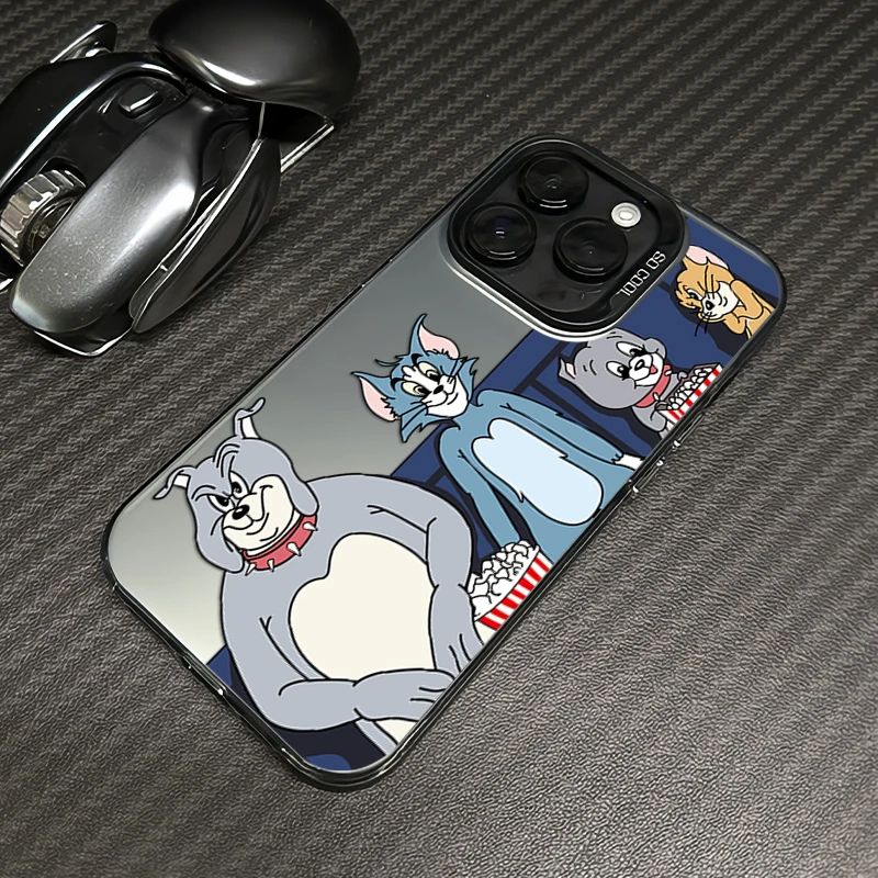 猫和老鼠苹果15pro手机壳14promax套iphone13小众12新款11高级xs