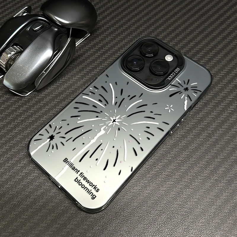 烟花苹果15手机壳iphone14promax套13pro小众12新款11高级xs网红