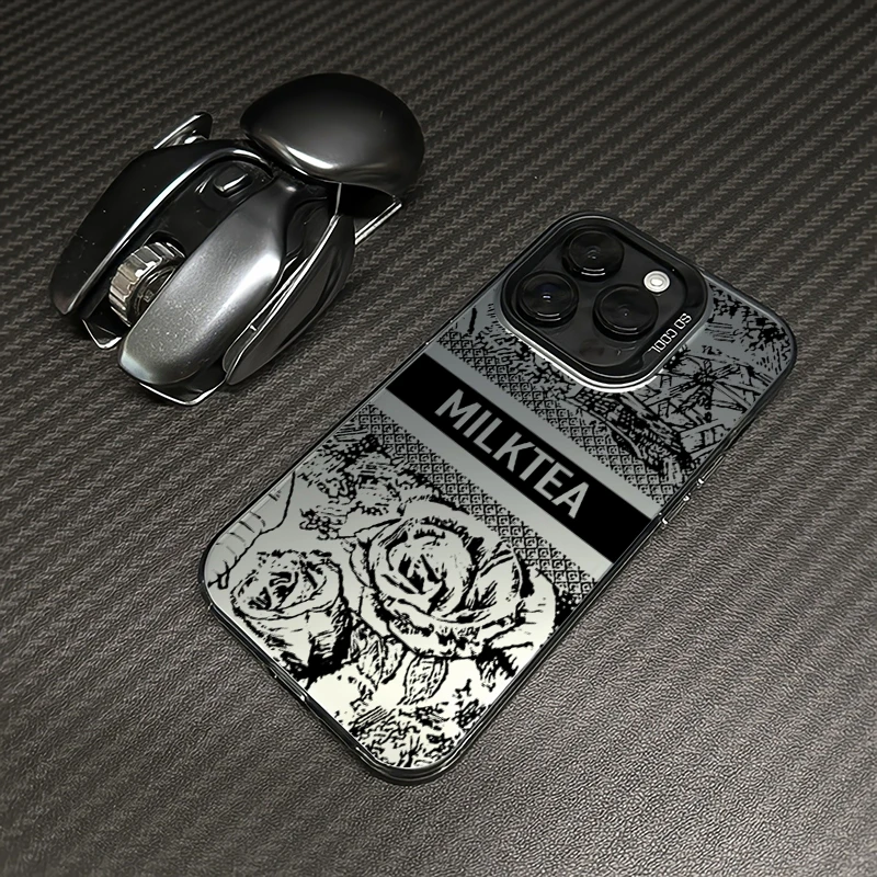 茶姬苹果14promax手机壳iphone15保护套13pro高端12网红11高级感